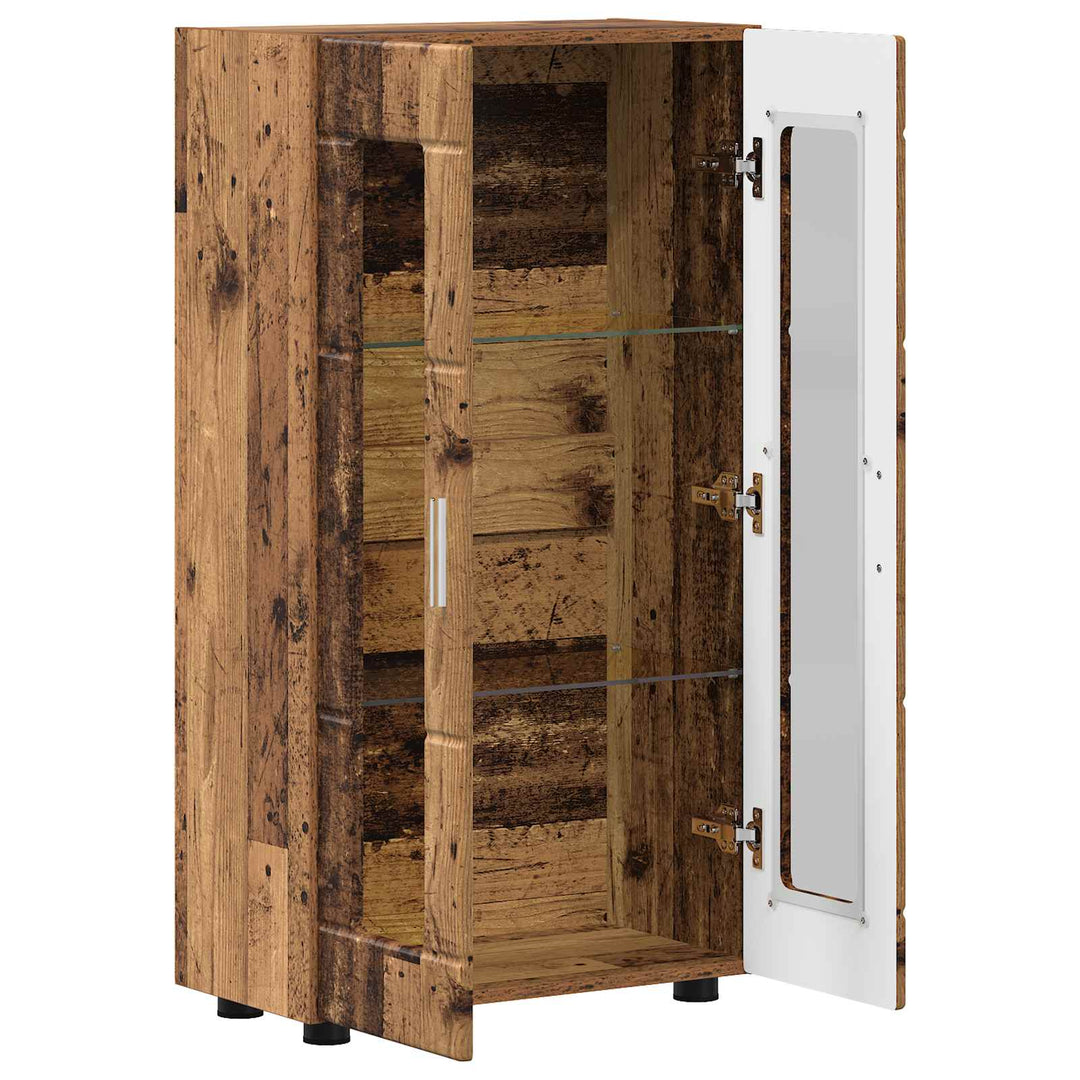 Sideboard FLORIN Gammelt træ 55,5 x 29 x 100 cm Konstrueret træ