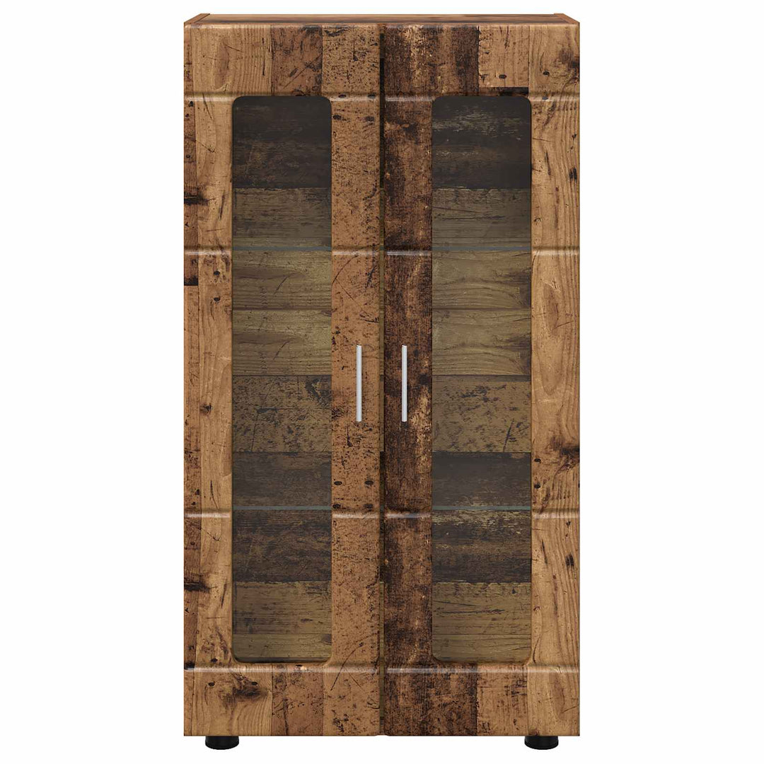 Sideboard FLORIN Gammelt træ 55,5 x 29 x 100 cm Konstrueret træ