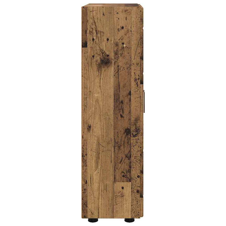 Sideboard FLORIN Gammelt træ 55,5 x 29 x 103 cm Konstrueret træ