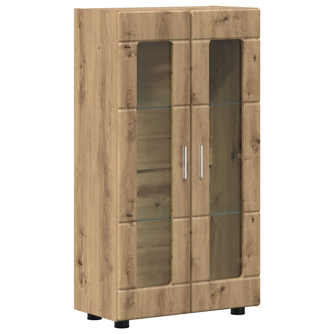 Sideboard med hylde FLORIN Artisan Egetræ 55,5 x 29 x 100 cm