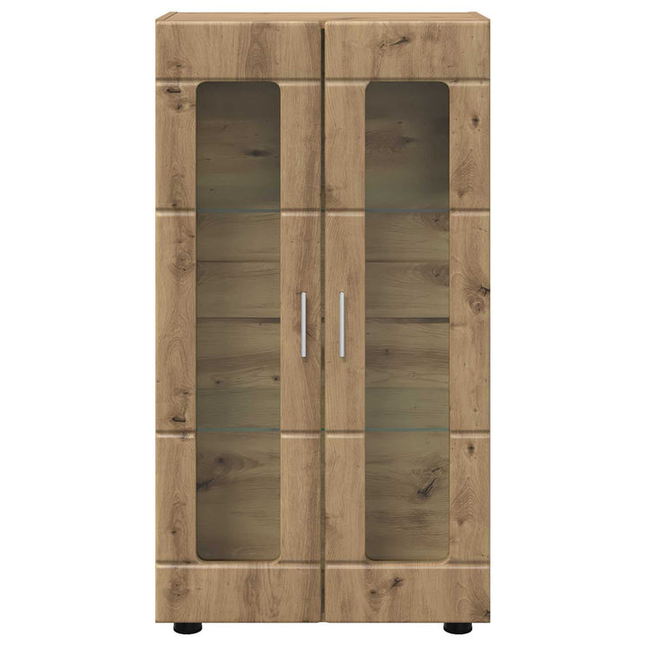 Sideboard med hylde FLORIN Artisan Egetræ 55,5 x 29 x 100 cm