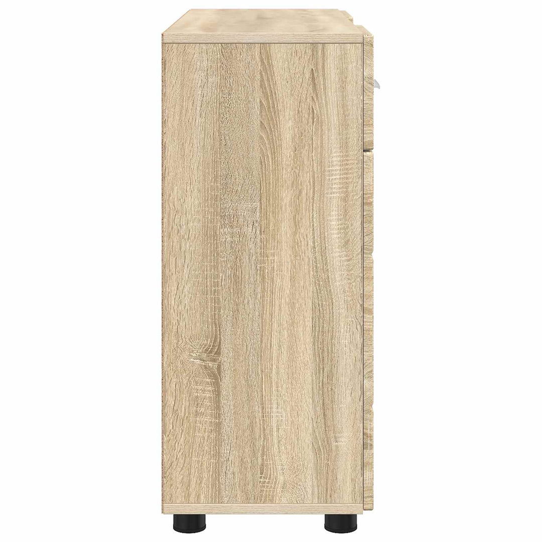 Træskab Sonoma eg 88,5 x 30,5 x 73 cm Konstrueret træ