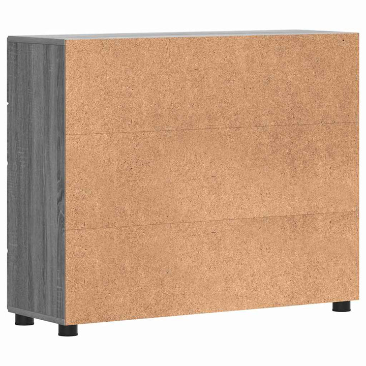 Træskab Grå Sonoma 88,5 x 30,5 x 73 cm Konstrueret træ