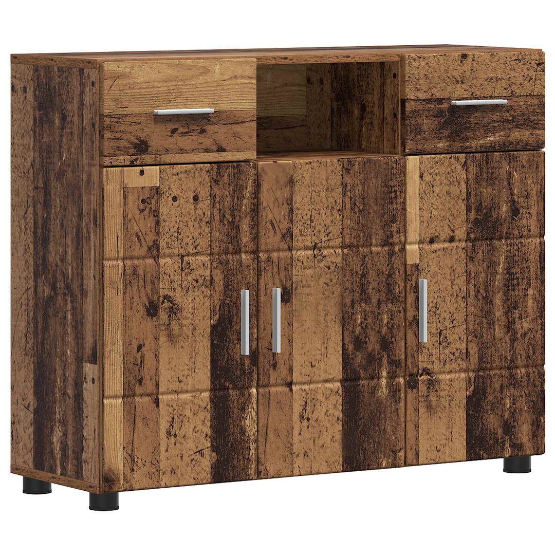 Træskab Gammelt træ 88,5 x 30,5 x 73 cm Konstrueret træ