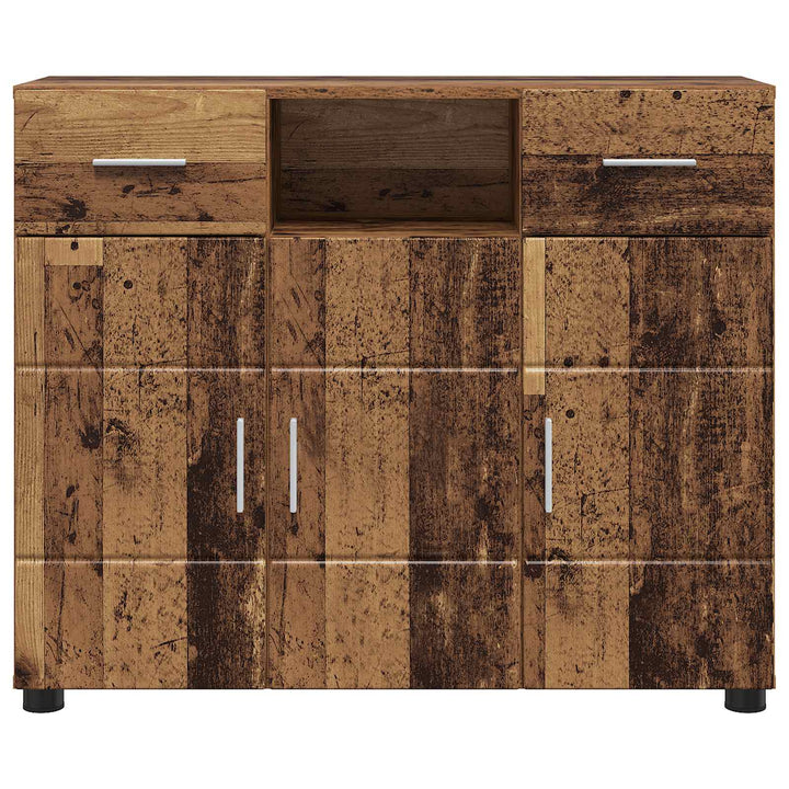 Træskab Gammelt træ 88,5 x 30,5 x 73 cm Konstrueret træ