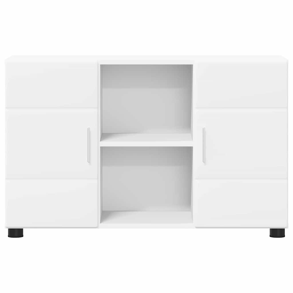 Sideboard FLORIN Hvid 88,5 x 30,5 x 55,5 cm Konstrueret træ