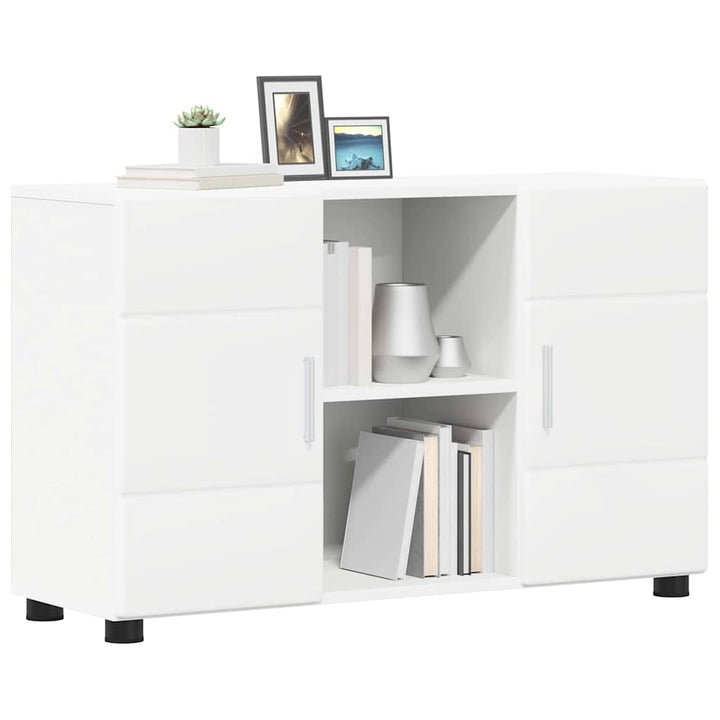 Sideboard FLORIN Hvid 88,5 x 30,5 x 55,5 cm Konstrueret træ