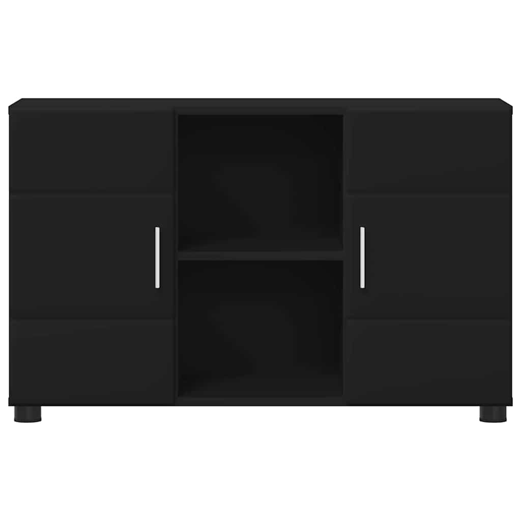 Sideboard FLORIN Sort 88,5 x 30,5 x 55,5 cm Konstrueret træ