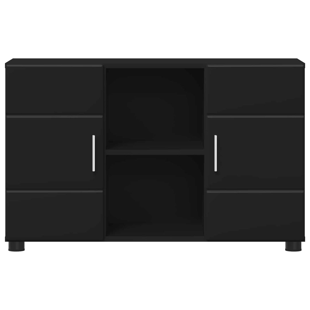 Sideboard FLORIN Sort 88,5 x 30,5 x 55,5 cm Konstrueret træ
