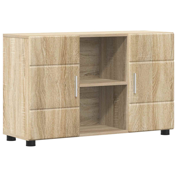 Sideboard med hylde FLORIN Sonoma eg 88,5 x 30,5 x 55,5 cm