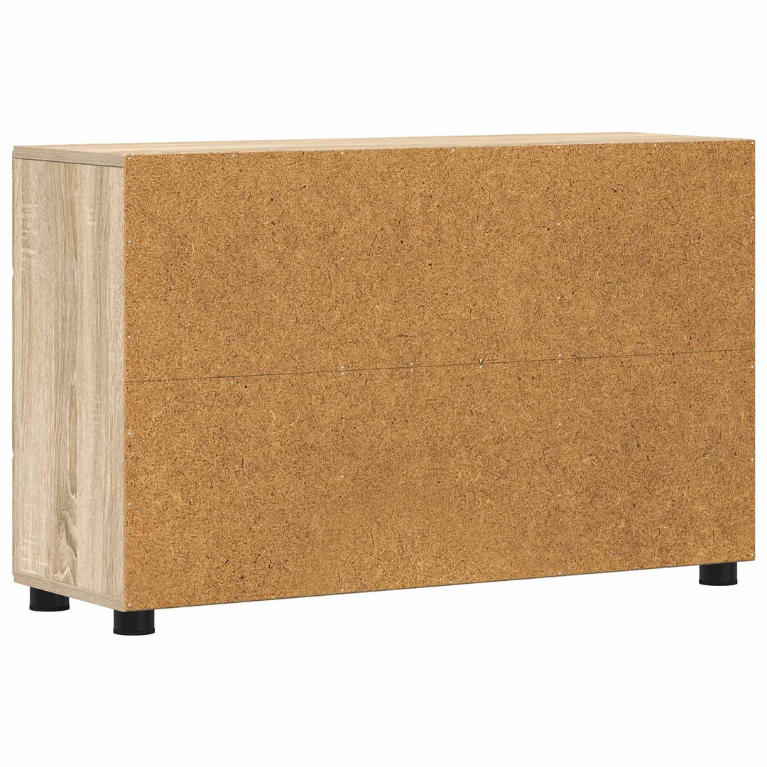 Sideboard med hylde FLORIN Sonoma eg 88,5 x 30,5 x 55,5 cm