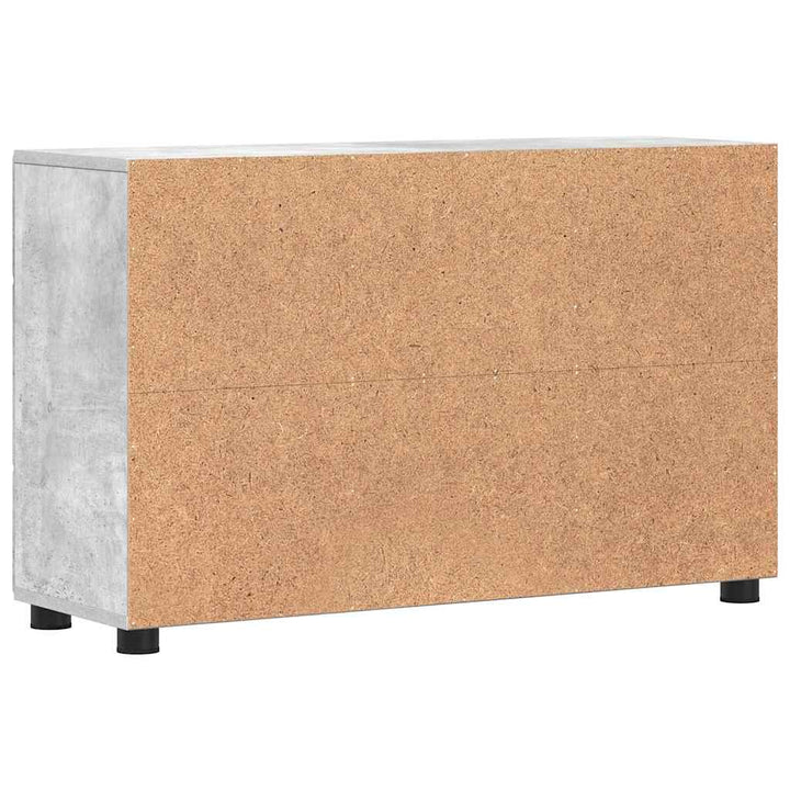 Sideboard med hylde FLORIN Beton Grå 88,5 x 30,5 x 55,5 cm