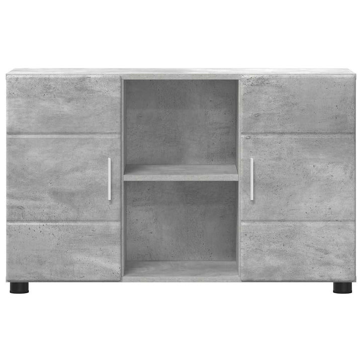 Sideboard med hylde FLORIN Beton Grå 88,5 x 30,5 x 55,5 cm