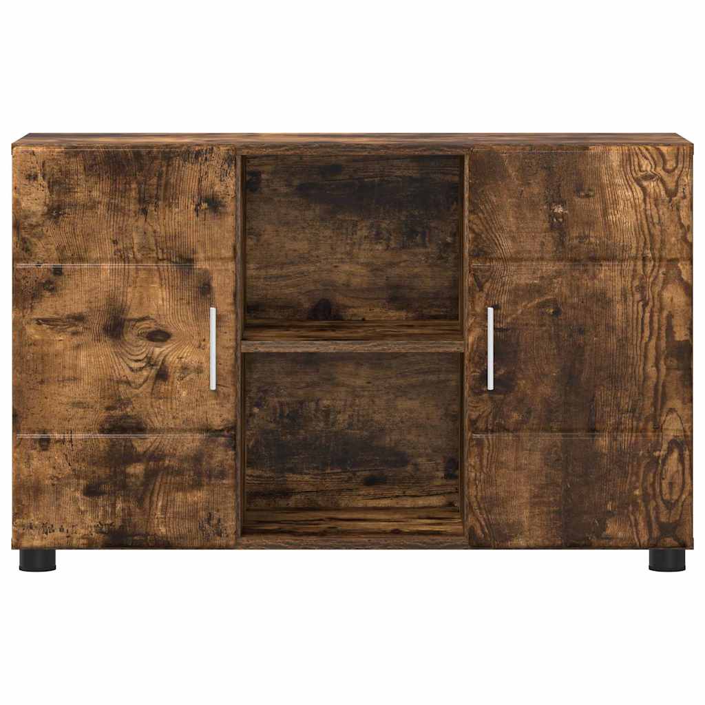 Sideboard FLORIN Røget eg 88,5 x 30,5 x 55,5 cm Konstrueret træ