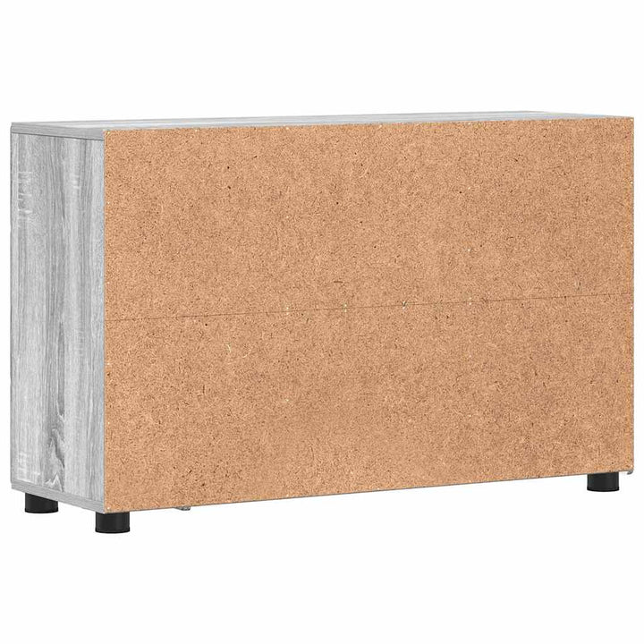 Sideboard med hylde FLORIN Grå Sonoma 88,5 x 30,5 x 55,5 cm