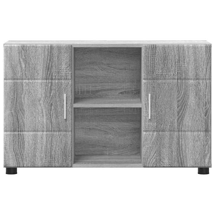 Sideboard med hylde FLORIN Grå Sonoma 88,5 x 30,5 x 55,5 cm