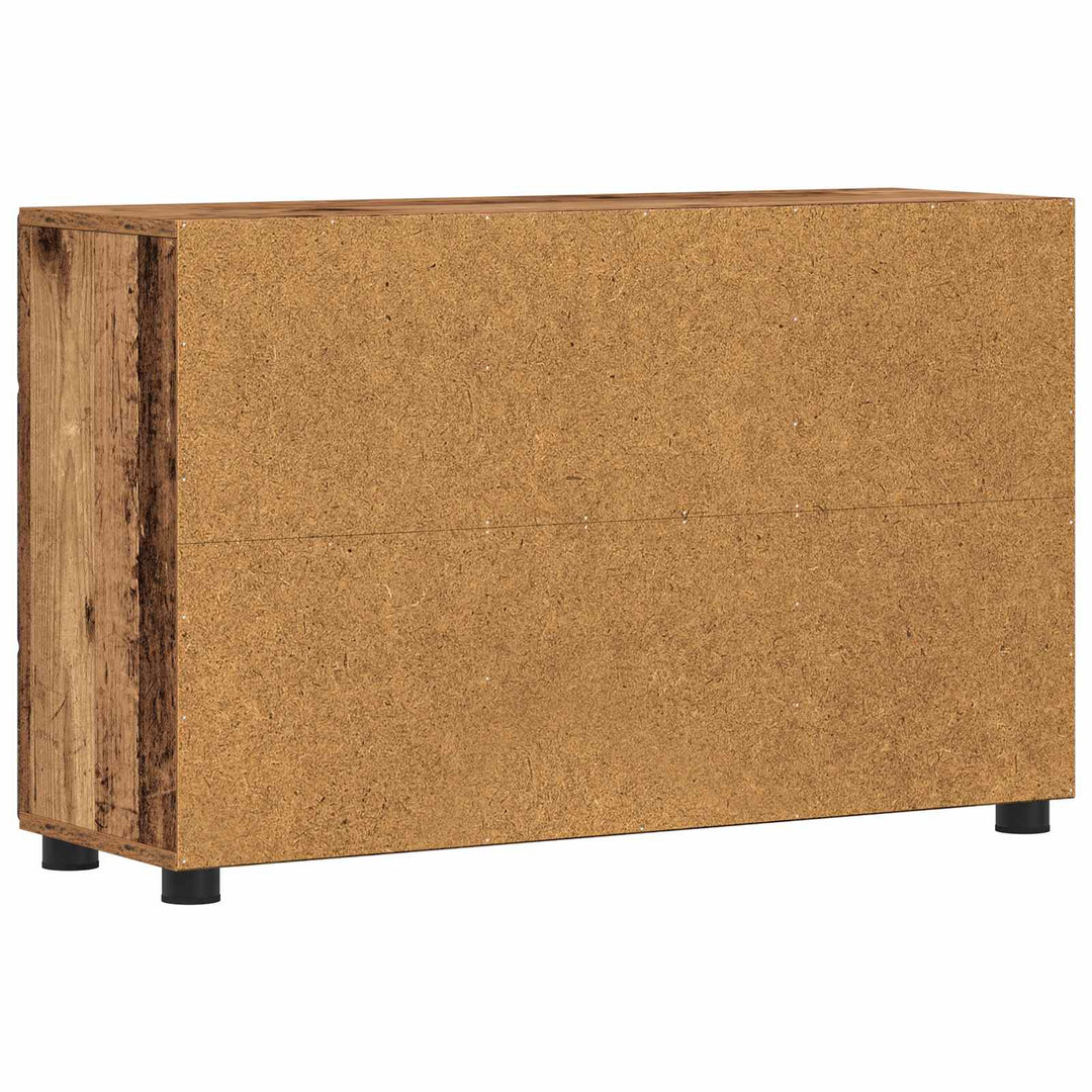 Sideboard med hylde FLORIN Gammelt træ 88,5 x 30,5 x 55,5 cm