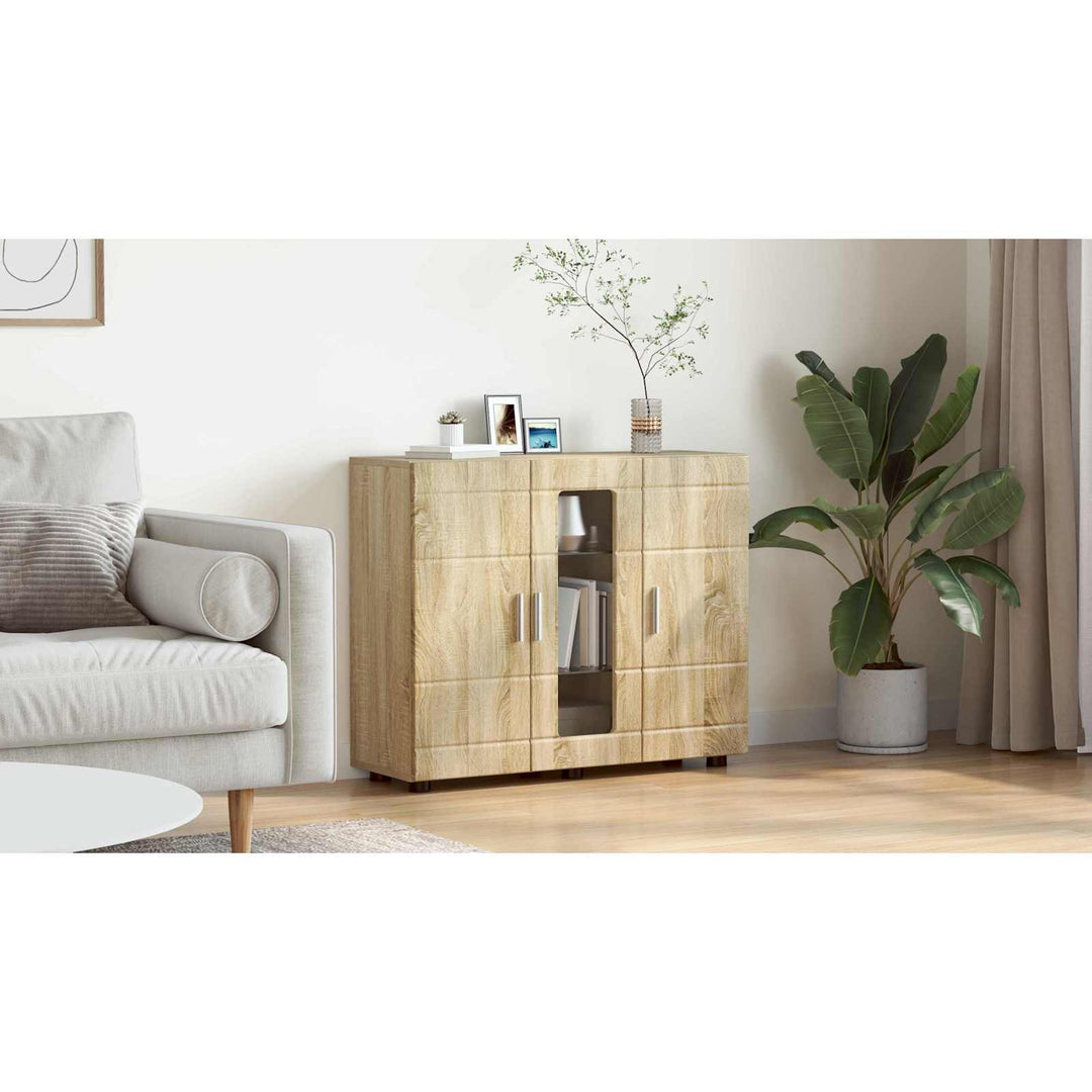 Træskab Sonoma eg 88,5 x 30,5 x 73 cm Konstrueret træ