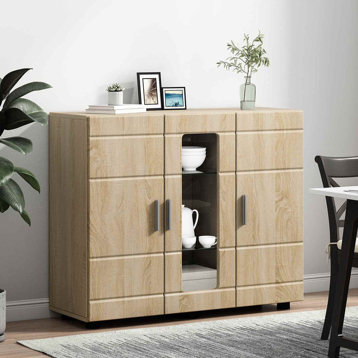 Træskab Sonoma eg 88,5 x 30,5 x 73 cm Konstrueret træ