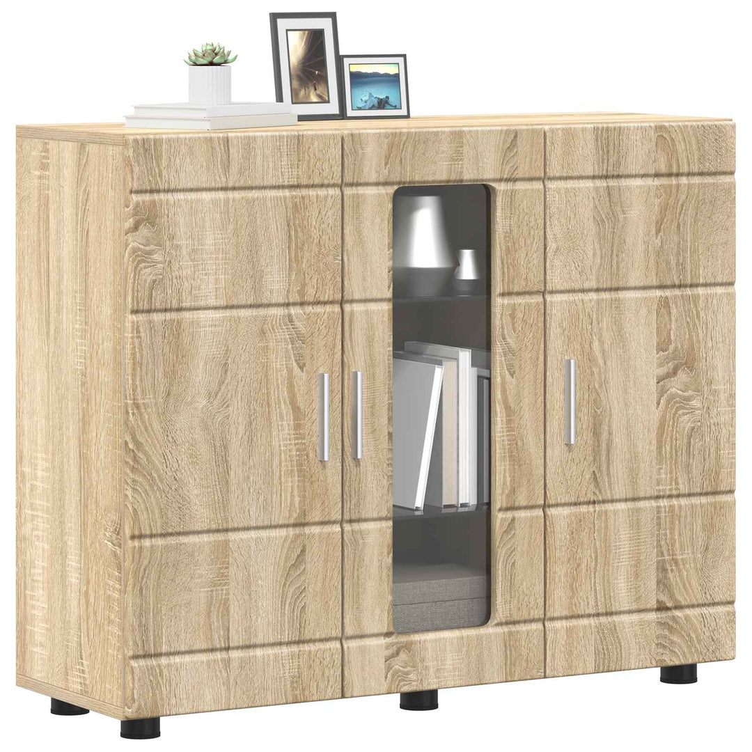 Træskab Sonoma eg 88,5 x 30,5 x 73 cm Konstrueret træ