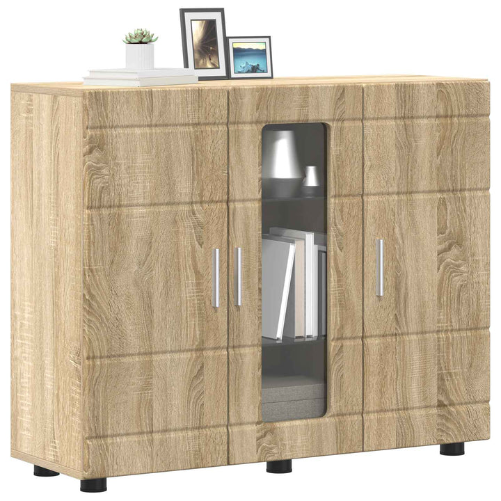 Træskab Sonoma eg 88,5 x 30,5 x 73 cm Konstrueret træ