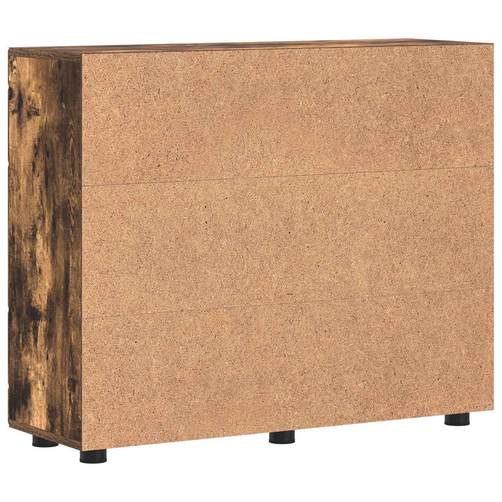 Træskab Røget eg 88,5 x 30,5 x 73 cm Konstrueret træ