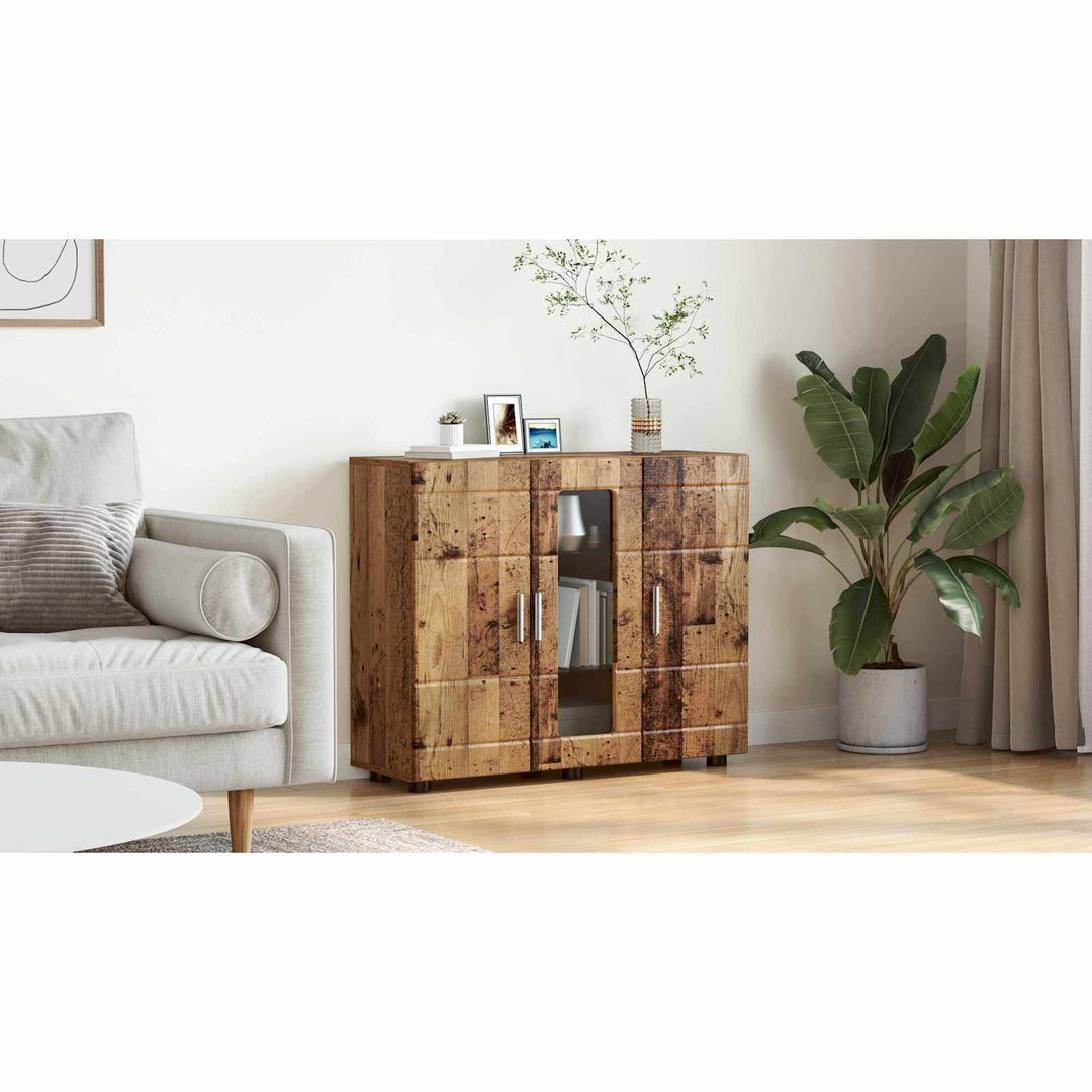 Træskab Gammelt træ 88,5 x 30,5 x 73 cm Konstrueret træ