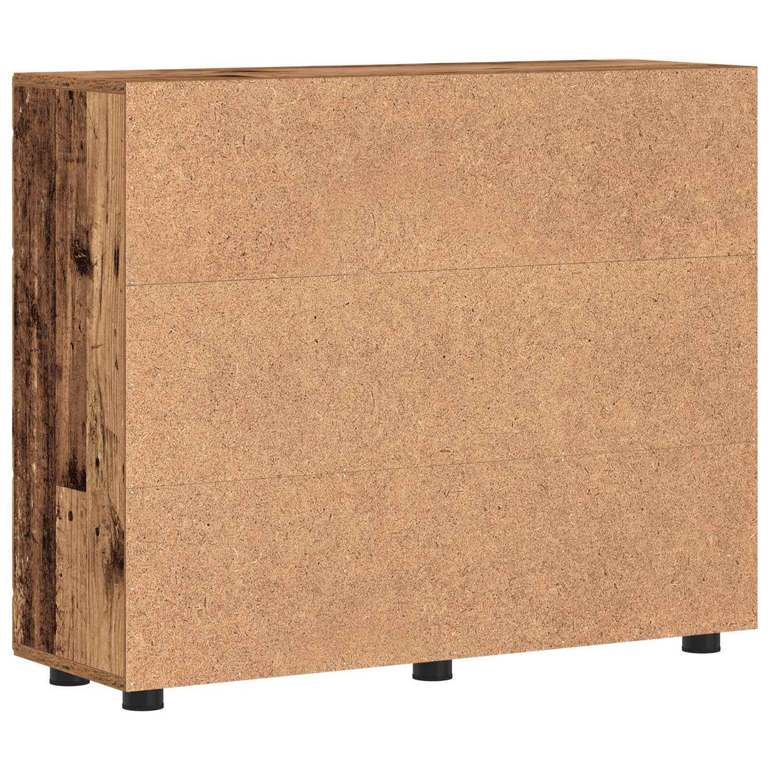 Træskab Gammelt træ 88,5 x 30,5 x 73 cm Konstrueret træ