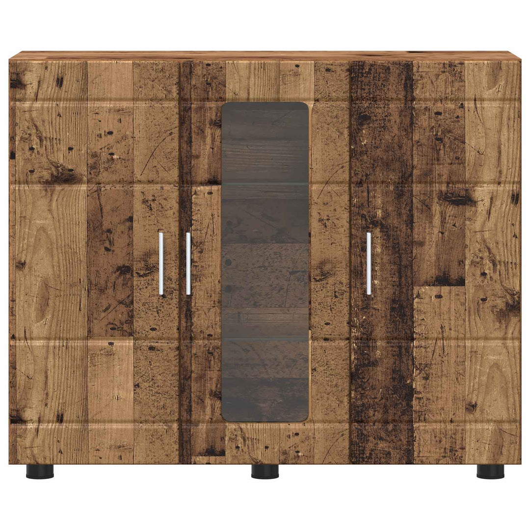 Træskab Gammelt træ 88,5 x 30,5 x 73 cm Konstrueret træ