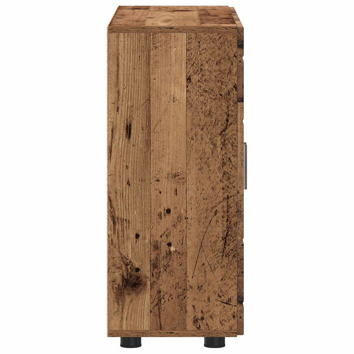 Træskab Gammelt træ 88,5 x 30,5 x 73 cm Konstrueret træ