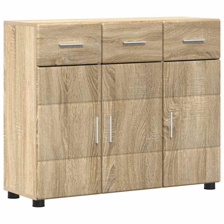 Sideboard FLORIN Sonoma eg 88,5 x 30,5 x 73 cm Konstrueret træ