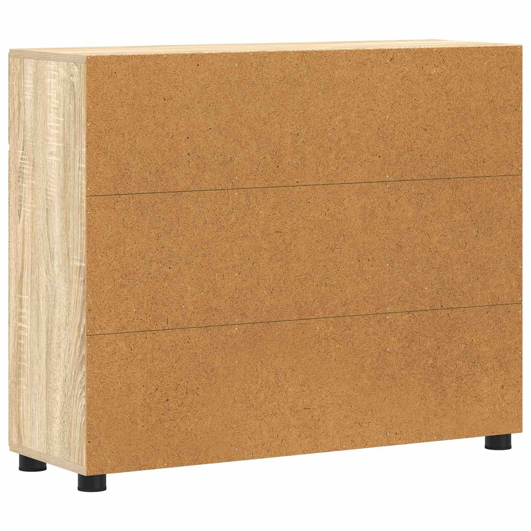 Sideboard FLORIN Sonoma eg 88,5 x 30,5 x 73 cm Konstrueret træ