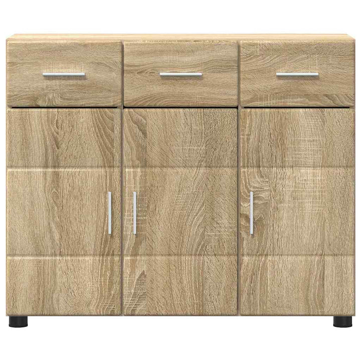Sideboard FLORIN Sonoma eg 88,5 x 30,5 x 73 cm Konstrueret træ