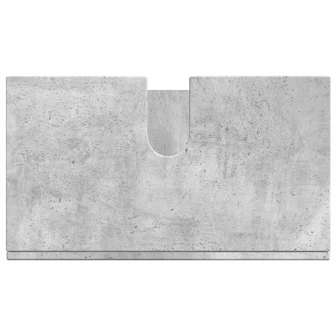 Badeværelsesskabsæt TULUM Beton Grå 60 x 34 x 63 cm