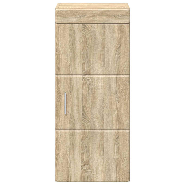 Badeværelsesvægskab med hylde TULUM Sonoma eg 37 x 24,5 x 86 cm