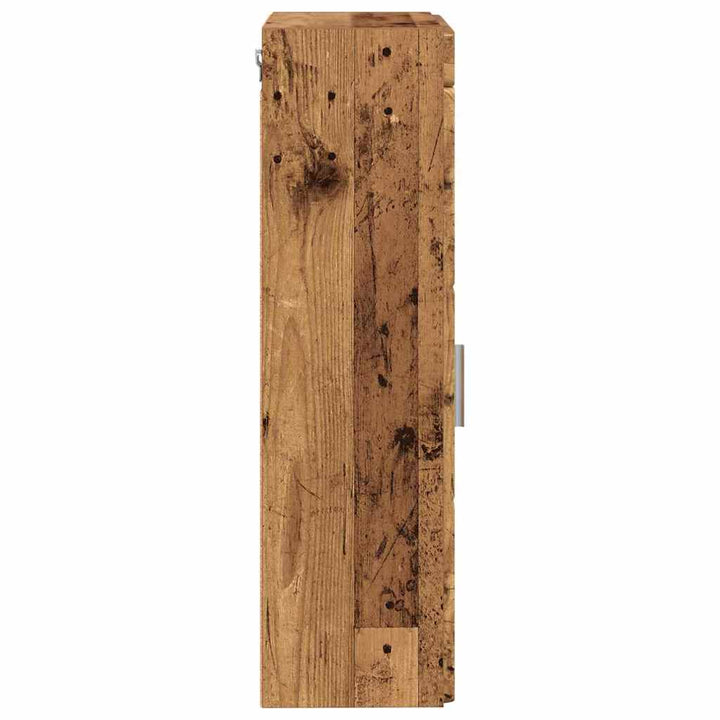Badeværelsesvægskab TULUM Gammelt træ 37 x 24,5 x 86 cm