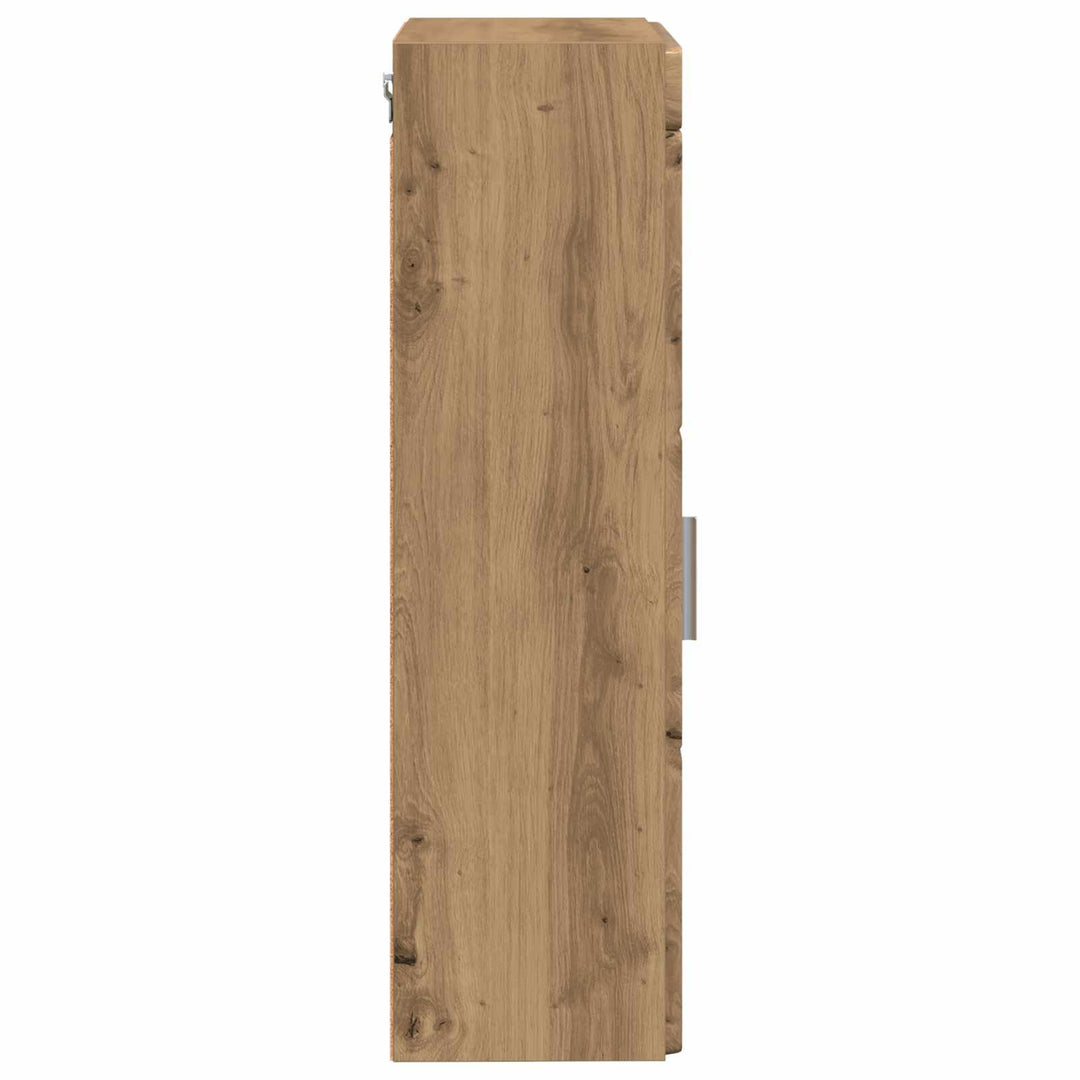 Badeværelsesvægskab TULUM Artisan Egetræ 37 x 24,5 x 86 cm