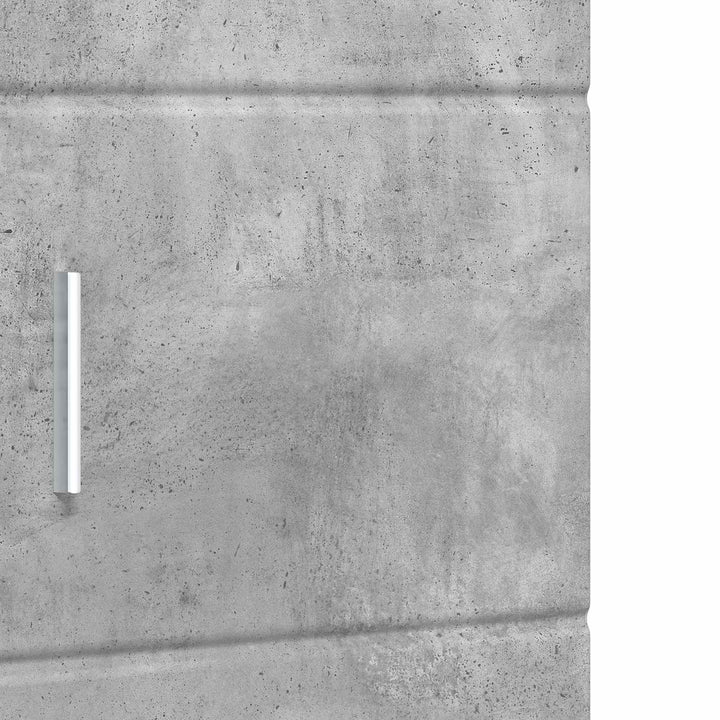Badeværelsesskabsæt TULUM Beton Grå 37 x 31,5 x 203 cm