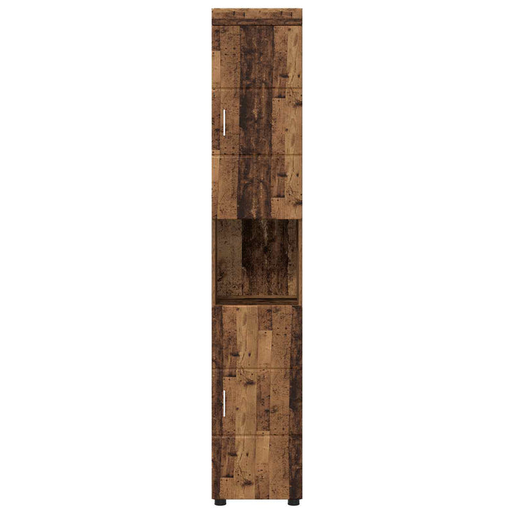 Badeværelsesskabsæt TULUM Gammelt træ 37 x 31,5 x 203 cm