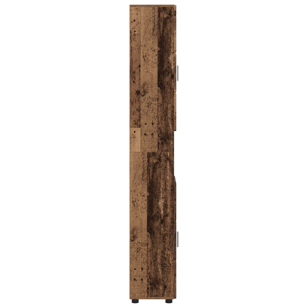Badeværelsesskabsæt TULUM Gammelt træ 37 x 31,5 x 203 cm