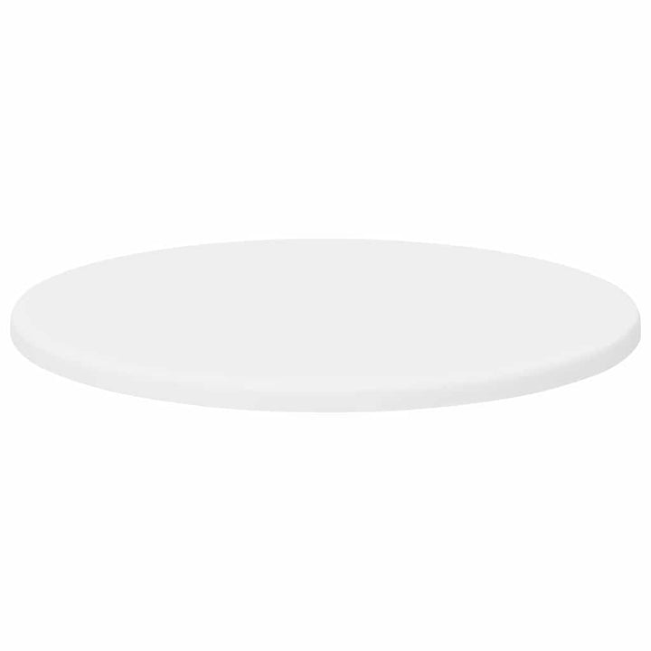 Bordplade Hvid Ø 40 x 1,5 cm Konstrueret træ