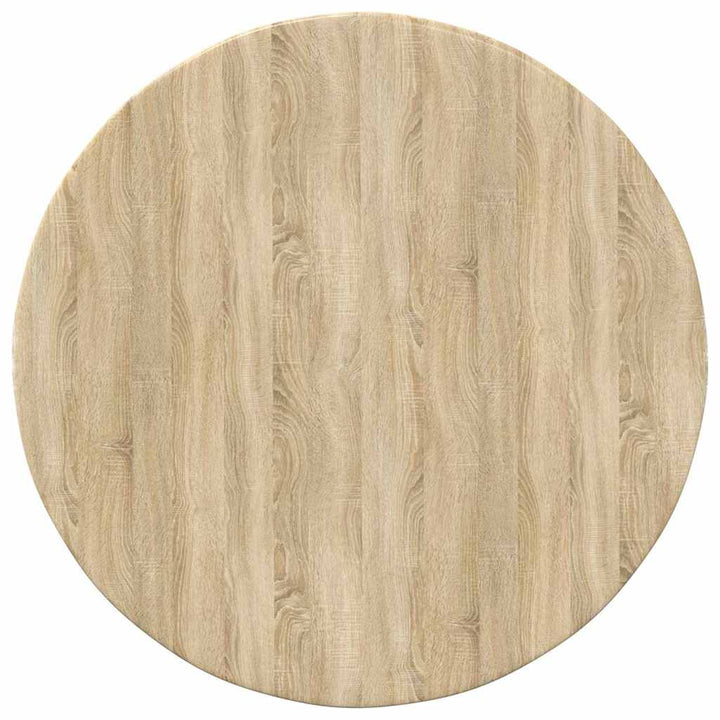 Bordplade Sonoma-eg Ø 50 x 1,5 cm Konstrueret træ