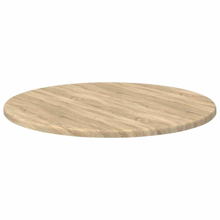 Bordplade Sonoma-eg Ø 50 x 1,5 cm Konstrueret træ