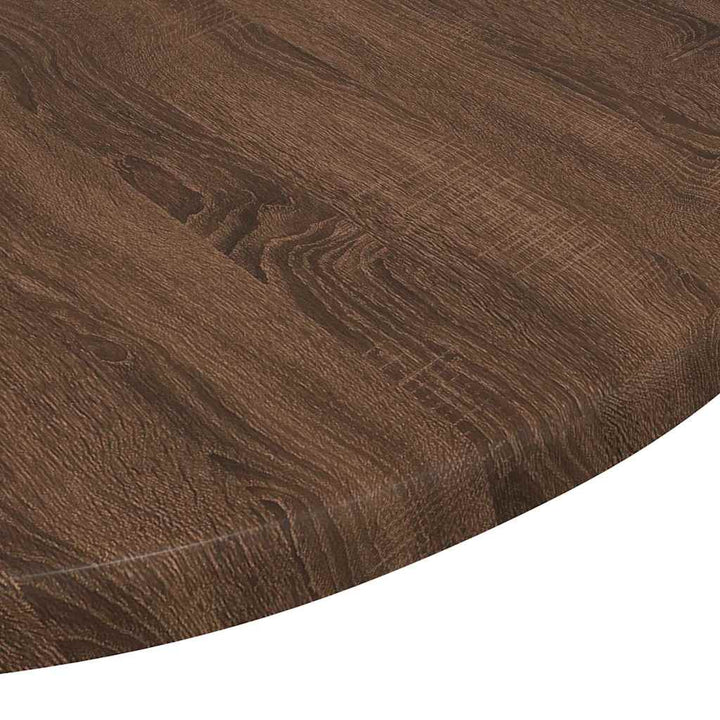 Bordplade Brun eg Ø 50 x 1,5 cm Konstrueret træ