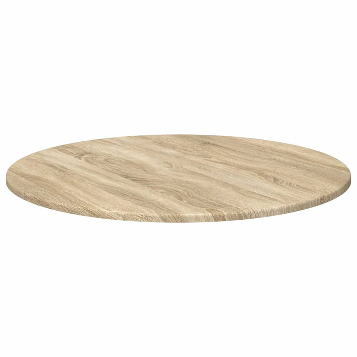 Bordplade Sonoma-eg Ø 70 x 1,5 cm Konstrueret træ