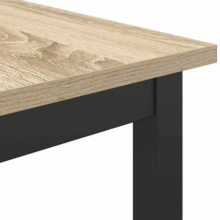 bord Sonoma eg 100 x 50 x 90,5 cm Ingeniørtræ og stål