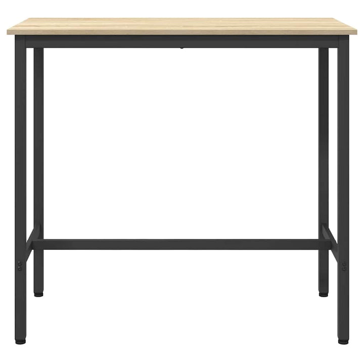 bord Sonoma eg 100 x 50 x 90,5 cm Ingeniørtræ og stål