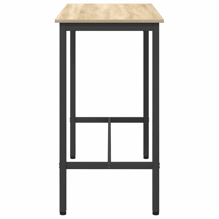 bord Sonoma eg 100 x 50 x 90,5 cm Ingeniørtræ og stål