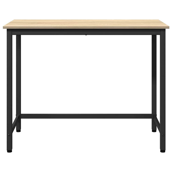 bord Sonoma eg 80 x 50 x 76,5 cm Ingeniørtræ og stål