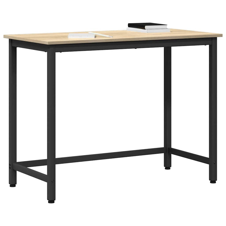 bord Sonoma eg 80 x 50 x 76,5 cm Ingeniørtræ og stål